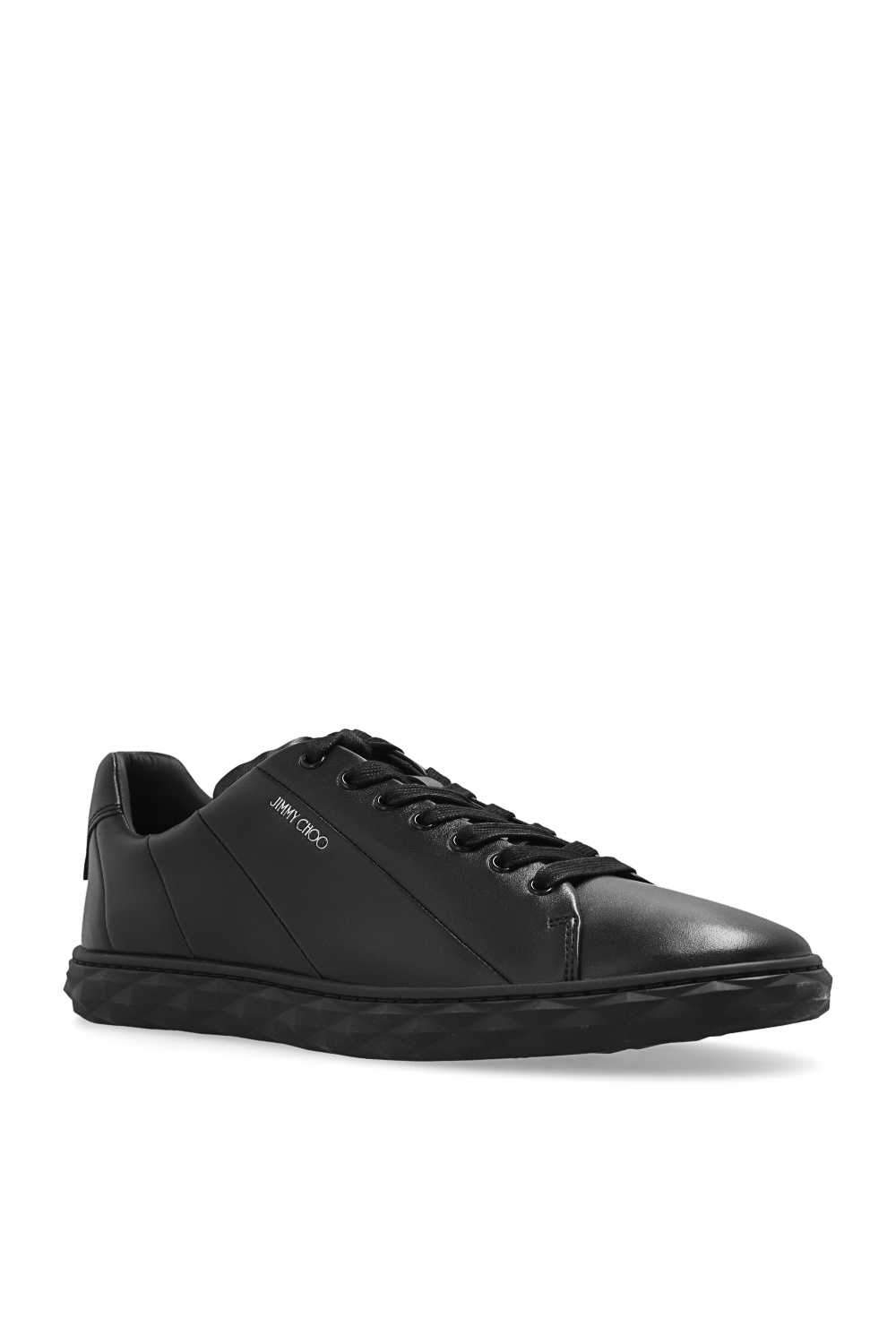 All black jimmy hot sale choo trainers